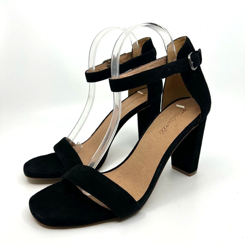 NWOT Madewell The Brooke Ankle-Strap Sandal in Suede Women's 9.5 US